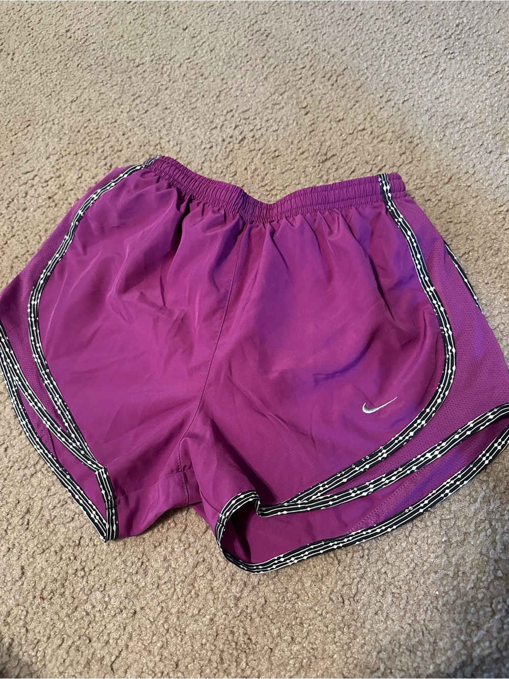 Nike Women's Purple Athletic Shorts